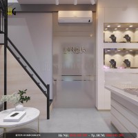 Dự án thiết kế cửa hàng - Trang Sức - Lyndia