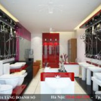 Thiết kế nội thất shop TBVS - Chị Hồng