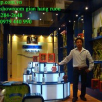 Thiết kế gian hàng rượu - Ruvina