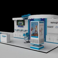 Thiết kế gian hàng dược phẩm