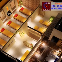 Thiết kế công trình Time Spa - 321 Tôn Đức Thắng