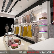 Thiết kế Shop thời trang nữ Chị Loan- Kim Mã