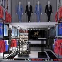 Thiết kế shop thời trang nam Anh Kiên- Thái Bình
