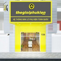 Thiết kế cửa hàng phụ kiện điện thoại - Anh Tuấn