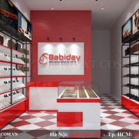 Thiết kế Shop giày dép BABIDAY - anh Tùng - Bắc Ninh hiện đại