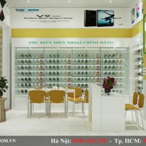 Thiết kế Shop điện thoại Chung Sơn Mobile - 40m2 - Thanh Hóa