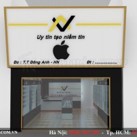 Thiết kế Shop điện thoại Anh Vũ – Đông Anh – Hà Nội