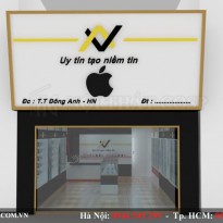 Thiết kế Shop điện thoại Anh Vũ – Đông Anh – Hà Nội