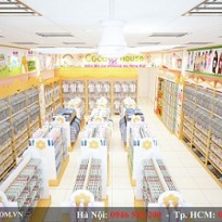 Thiết kế shop quần áo trẻ em Coca House
