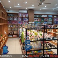 Thiết kế cửa hàng sách Phương Anh - Lào Cai