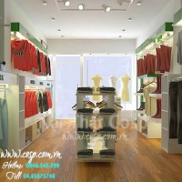 Thiết kế cửa hàng thời trang Clover - Gia Lâm