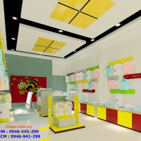 Thiết kế shop quần áo trẻ em - Anh Long - Đắk Lắk