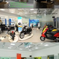 Thiết kế và thi công chuỗi cửa hàng xe máy