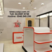 Thiết kế cửa hàng thời trang Jinny