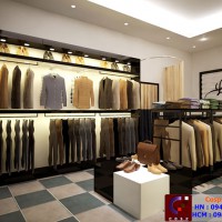 Thiết kế shop thời trang nam Lux Store, anh Chính - Hưng Yên