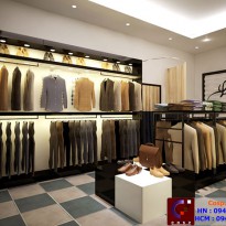 Thiết kế shop thời trang nam Lux Store, anh Chính - Hưng Yên