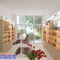 Thiết kế shop mỹ phẩm Mapu - 18m2 - Vũng Tàu