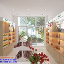 Thiết kế shop mỹ phẩm Mapu - 18m2 - Vũng Tàu