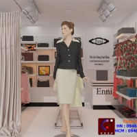 Thiết kế shop thời trang Enni, đường Cách mạng tháng 8 - HCM