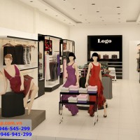 Thiết kế shop thời trang Logo, anh Cường - Bình Định