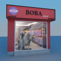 Thiết kế shop thời trang nam Bora , Tuấn Anh - Hồ đắc di - HN