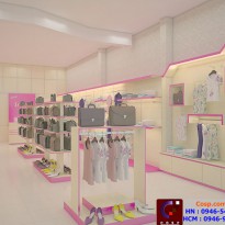 Thiết kế shop thời trang Phương Nhi, Bình Dương