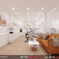 Thiết kế phòng khám nha khoa thẩm mỹ quốc tế Sky - 75m2 - 268 Xã Đàn
