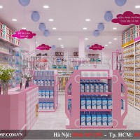 Thiết kế shop mẹ và bé Bibi Kid