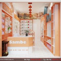 Thiết kế Shop mẹ bé Vietlife tại Tây Sơn - Hà Nội