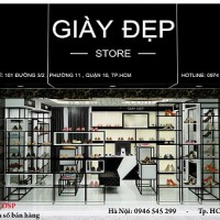 Thiết kế shop giày thời trang Chị Thảo Q10 TPHCM