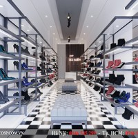 Thiết kế Shop giày Hà Kiên Bắc Giang