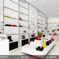Thiết kế shop giày Trần Tố Vân - anh Xuất - Ninh Bình