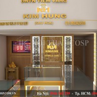 Thiết kế tiệm vàng Chị Huyền - Bạc Liêu