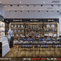 Thiết kế shop gốm sứ Vinhome Iprera Hải Phòng