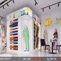 Thiết kế nội thất shop áo dài Bích Thủy – Nam Định