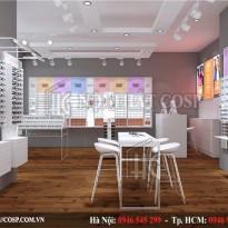 Nét mới mẻ trong thiết kế shop mắt kính chị Thủy- Vũng Tàu