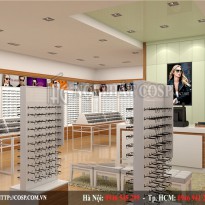 Thiết kế cửa hàng kính mắt chị Duyên – 56m2 – Hải Phòng