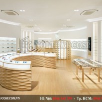 Thiết kế cửa hàng kính mắt Anh Cường - 82m2 - Hà Nội