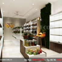 Thiết kế nội thất cửa hàng bách hóa DZUI - Anh Tân – Quận Tân Bình