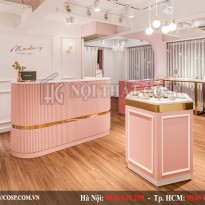 Thiết kế nội thất shop nữ trang Chị Dung – Hà Nội