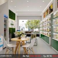 Thiết kế nội thất cửa hàng CHU CHU Mart – TP. Hồ Chí Minh