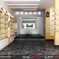 Thiết kế nội thất shop điện thoại Kim Ngọc - Sóc Trăng