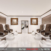 Thiết Kế Nội Thất Tiệm Nail Chị Huyền – Xã Đàn - Hà Nội