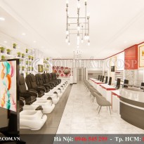 Thiết Kế Nội Thất Tiệm Nail New Style - Thanh Xuân - Hà Nội