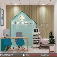 Thiết Kế Nội Thất Phòng Khám Nhi Anh Đoàn – Đông Mỹ - Hà Nội