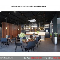 Thiết kế nội thất nhà hàng, quán cafe Lahata – TP. Hồ Chí Minh
