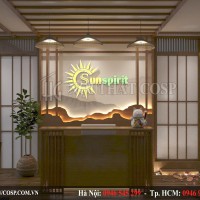 Thiết kế nội thất SPA SUNSPIRIT – Cầu Giấy, Hà Nội