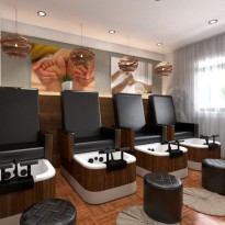 Thiết kế nội thất tiệm nail chị Tuyền – Quận 2, TP. Hồ Chí Minh