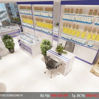 Thiết kế nội thất shop Fujina – Quận 4, TP. Hồ Chí Minh