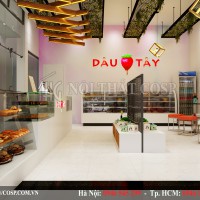 Thiết kế nội thất tiệm bánh anh Tùng – Tây Ninh
